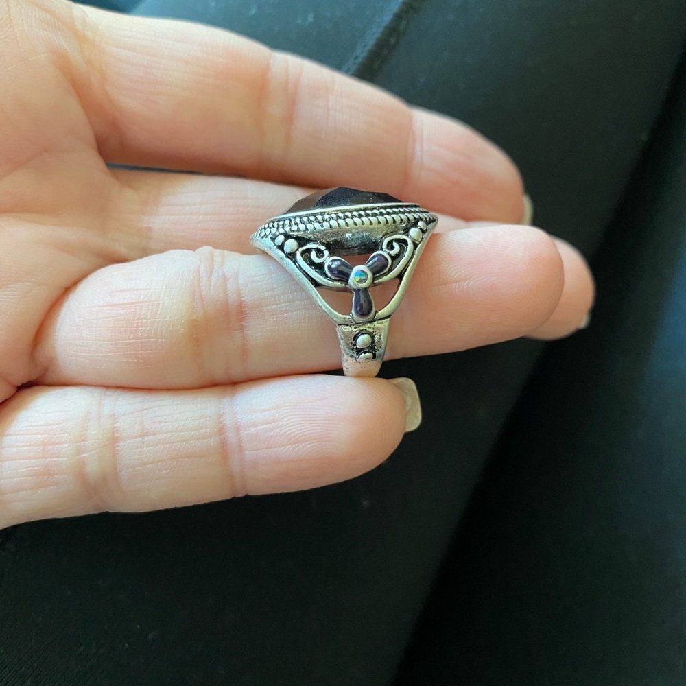 Purple Stone Ring - image 3
